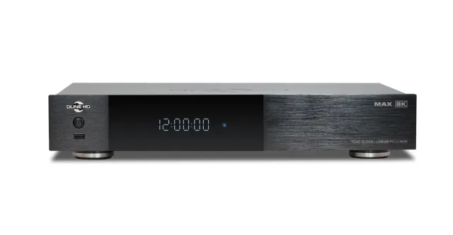 Dune HD Max 8K mediaspeler met hdd-rack Dolby Vision